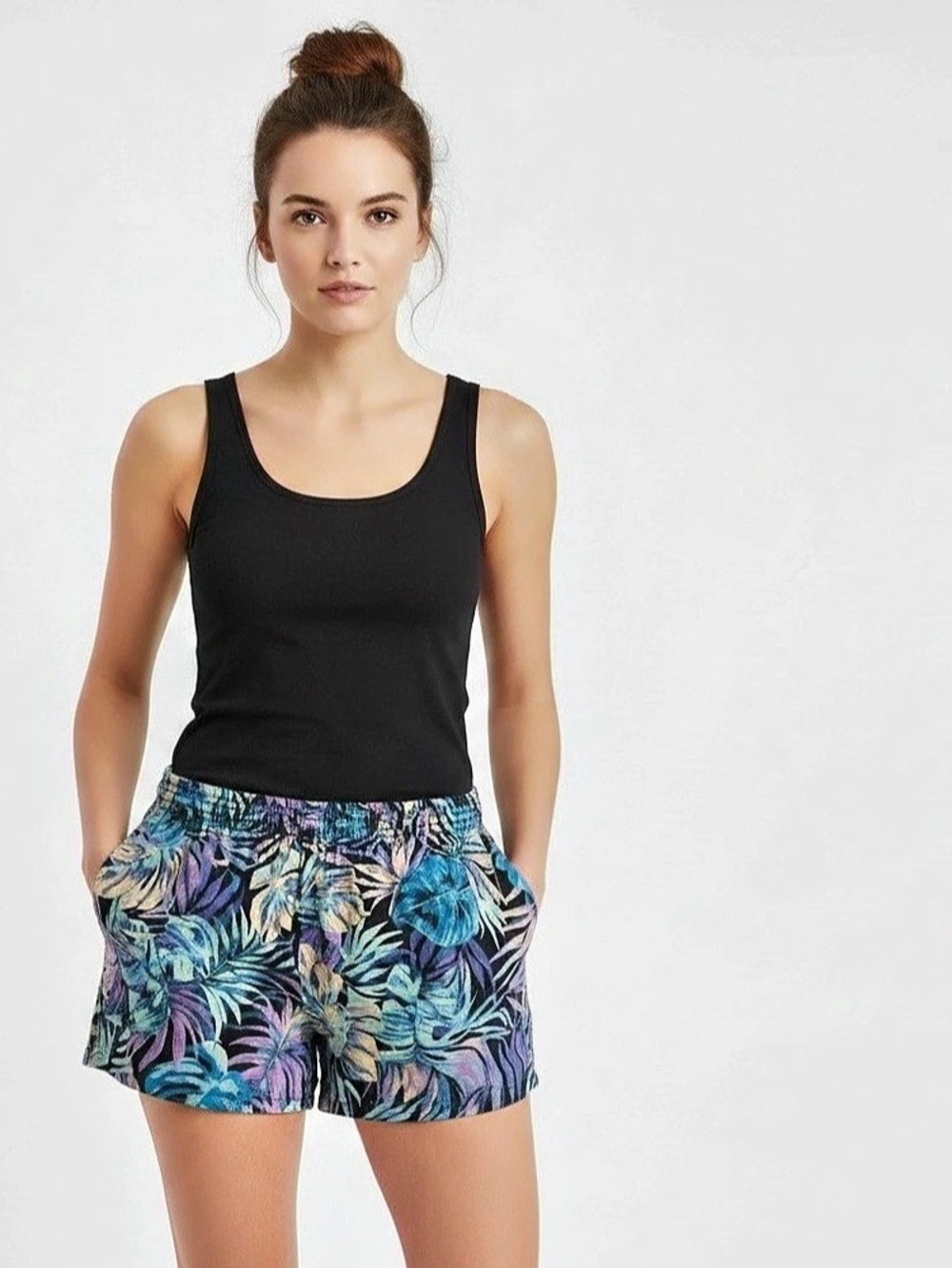 Women's Floral Shorts